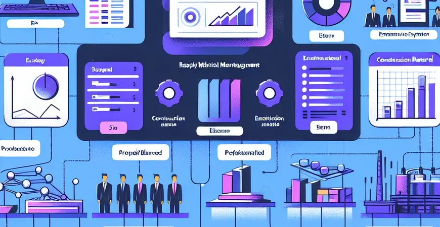  建材企业的ERP原料管理系统功能有哪些？使用技巧与选型方法